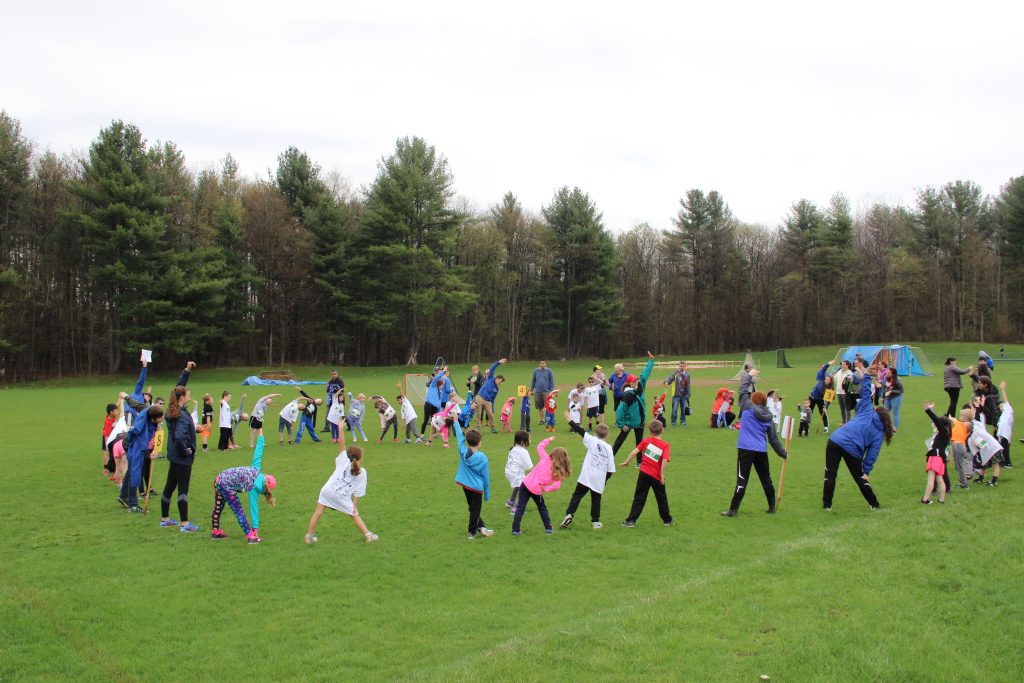 May Day Race Kids warmup