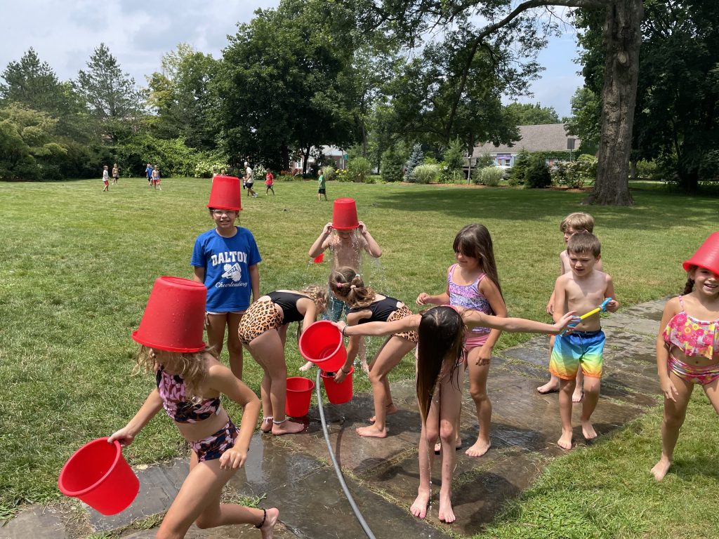 Summer CAMP red Buckets