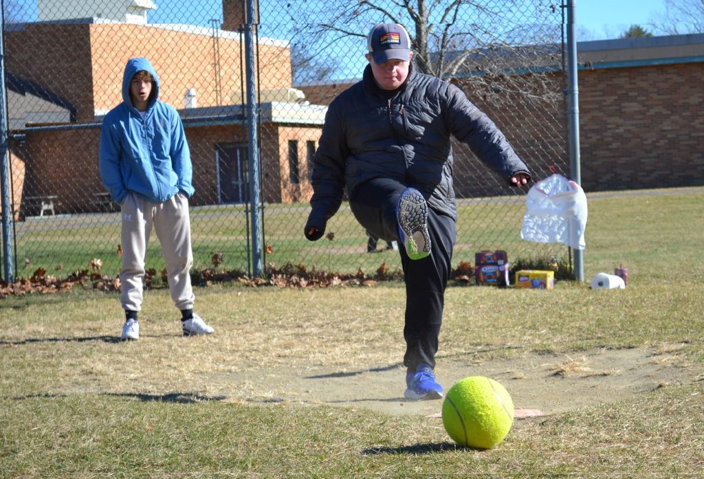 Adaptive Hayden kickball