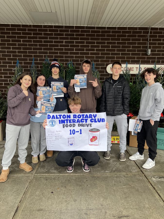 Teen Rotary Interace Food Drive